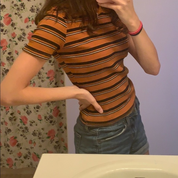 Zara Striped Tee - Picture 2 of 4